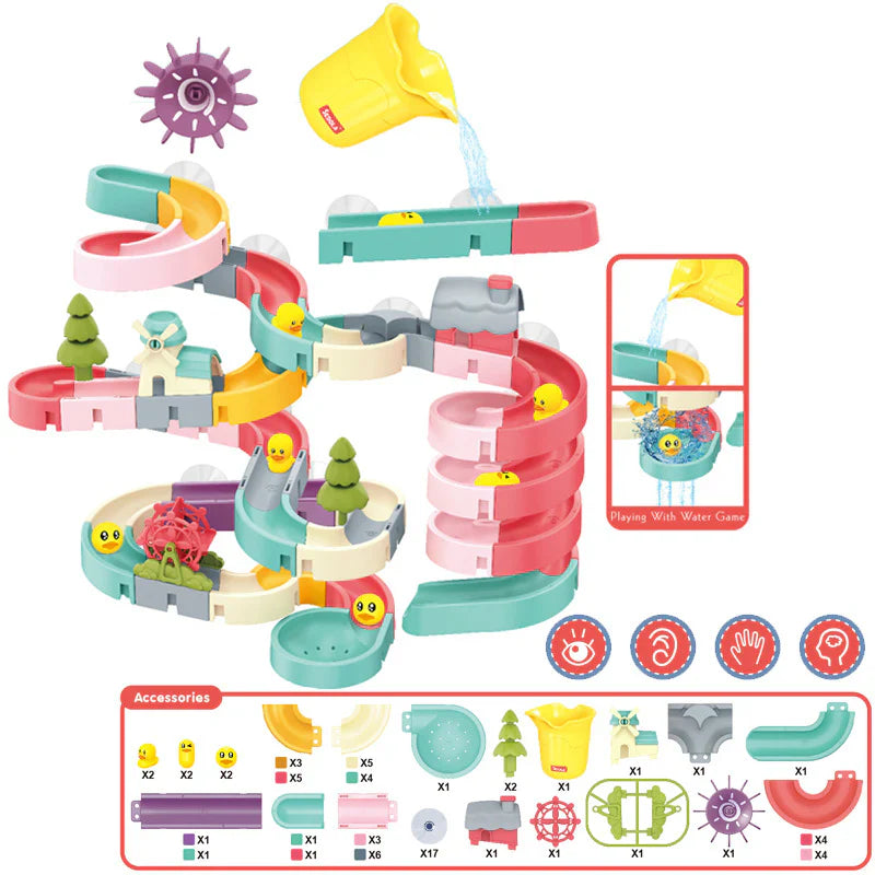 DIY Bath Toy - Duck Slide