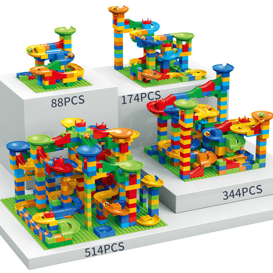 Building Blocks Marble Run