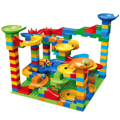 Building Blocks Marble Run